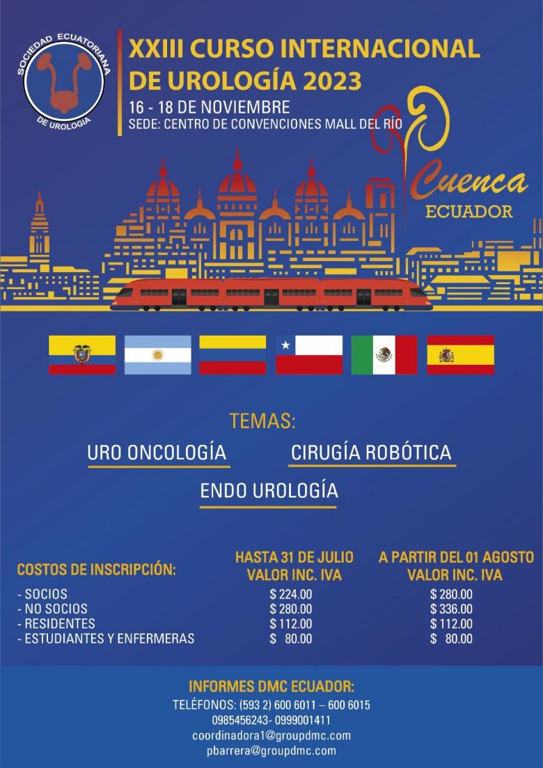 XXIII Curso Internacional de Urología 2023