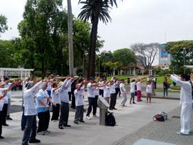 Realizan exitosa actividad para el manejo integral del Parkinson