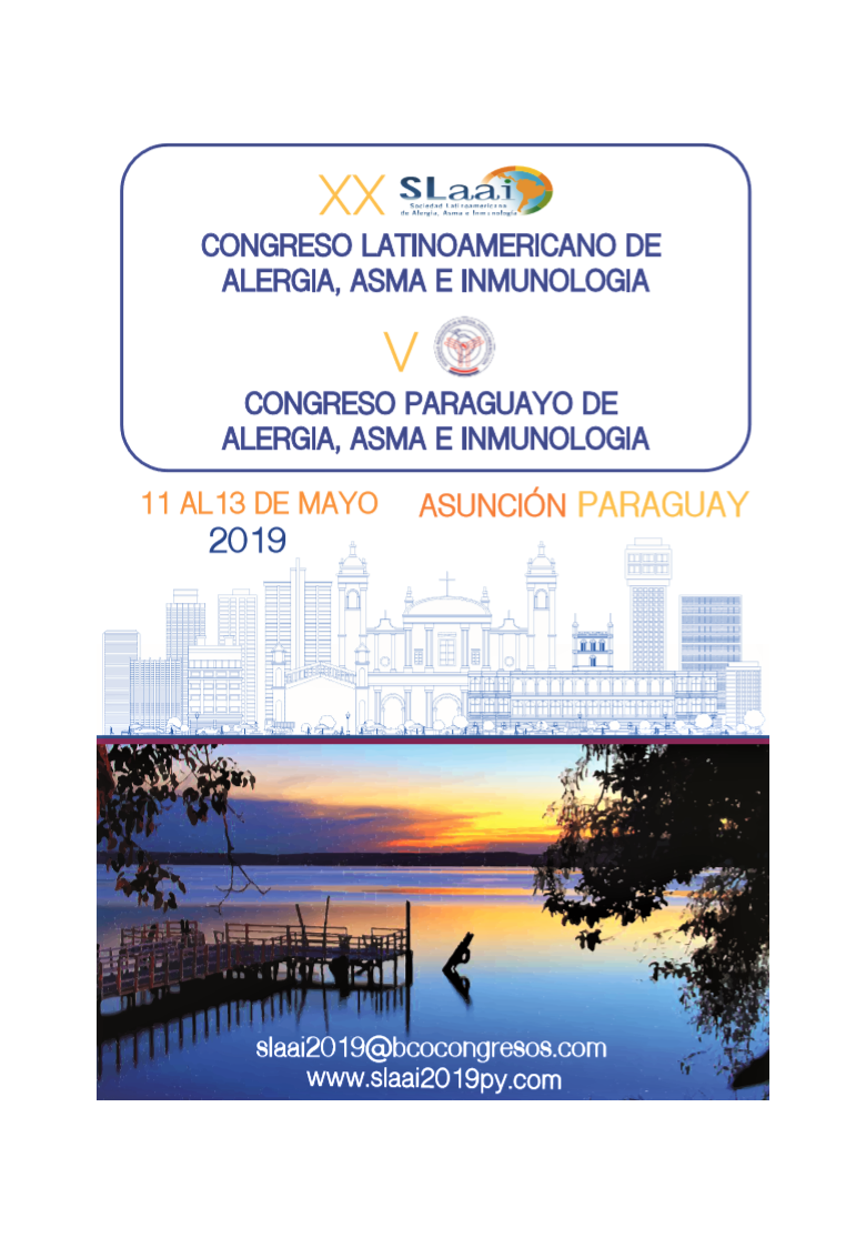XX Congreso latinoamericano de alergia, asma e inmunología