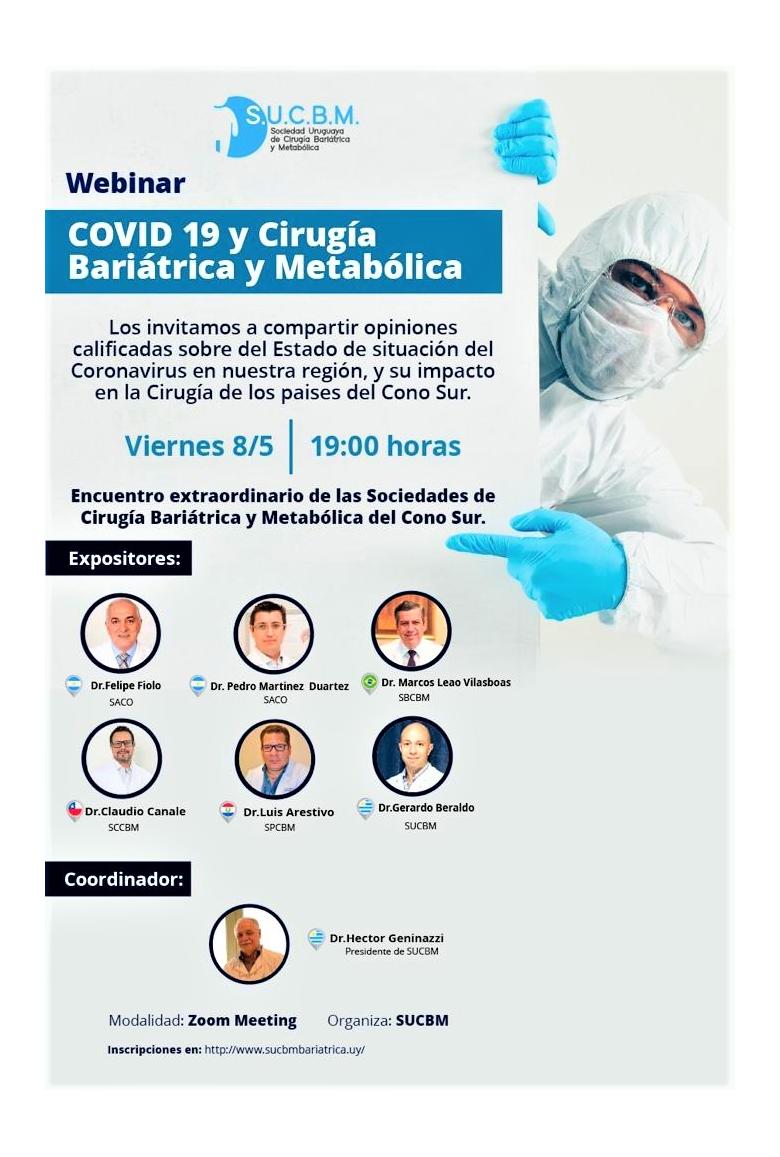 Webinar COVID-19 y cirugía bariátrica y metabólica