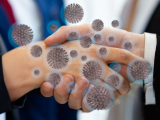 Coronavirus permanece activo por muchas horas en la piel