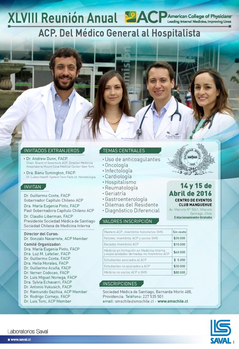 XLVIII Reunión anual ACP. Del médico general al hospitalista
