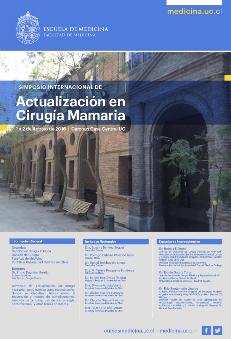 Simposio internacional de actualización en cirugía mamaria