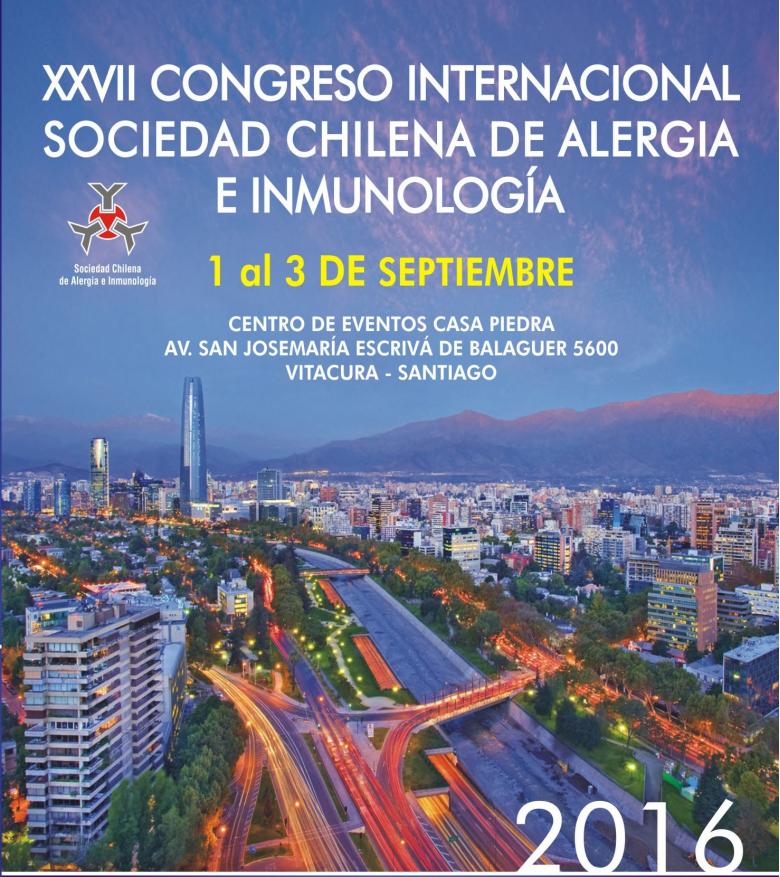 XXVII Congreso internacional de alergia e inmunología