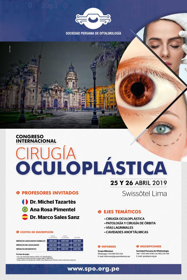 Congreso internacional de cirugía oculoplástica