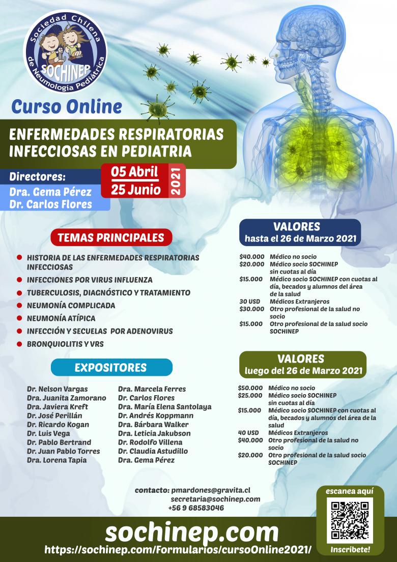 Enfermedades respiratorias infecciosas en pediatría