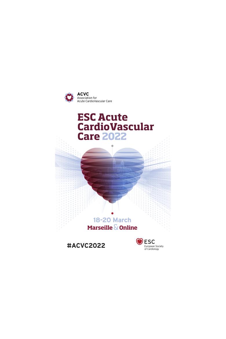 ESC Acute cardio vascular care 2022