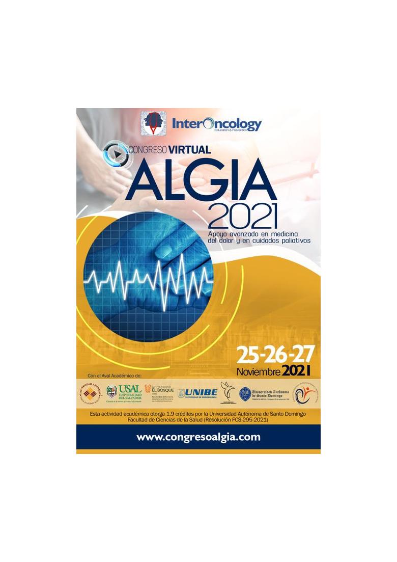 Congreso virtual ALGIA 2021