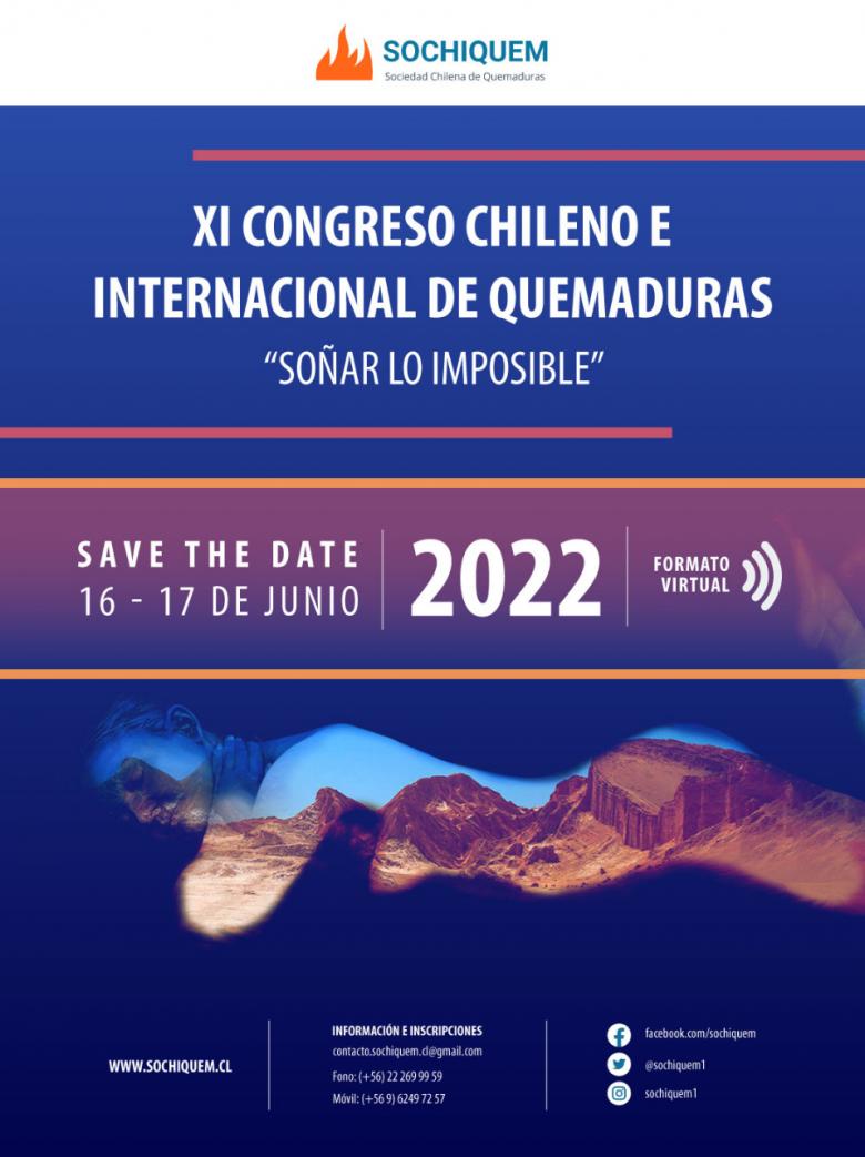XI Congreso chileno internacional de quemaduras