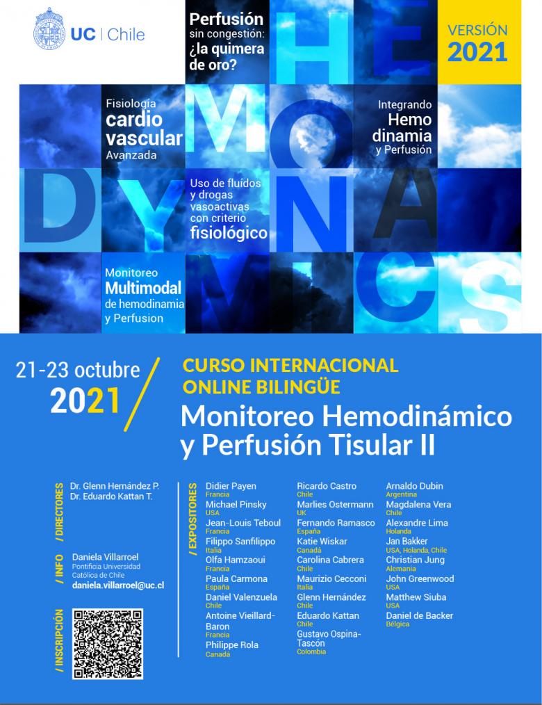 Monitoreo hemodinámico y perfusión tisular II