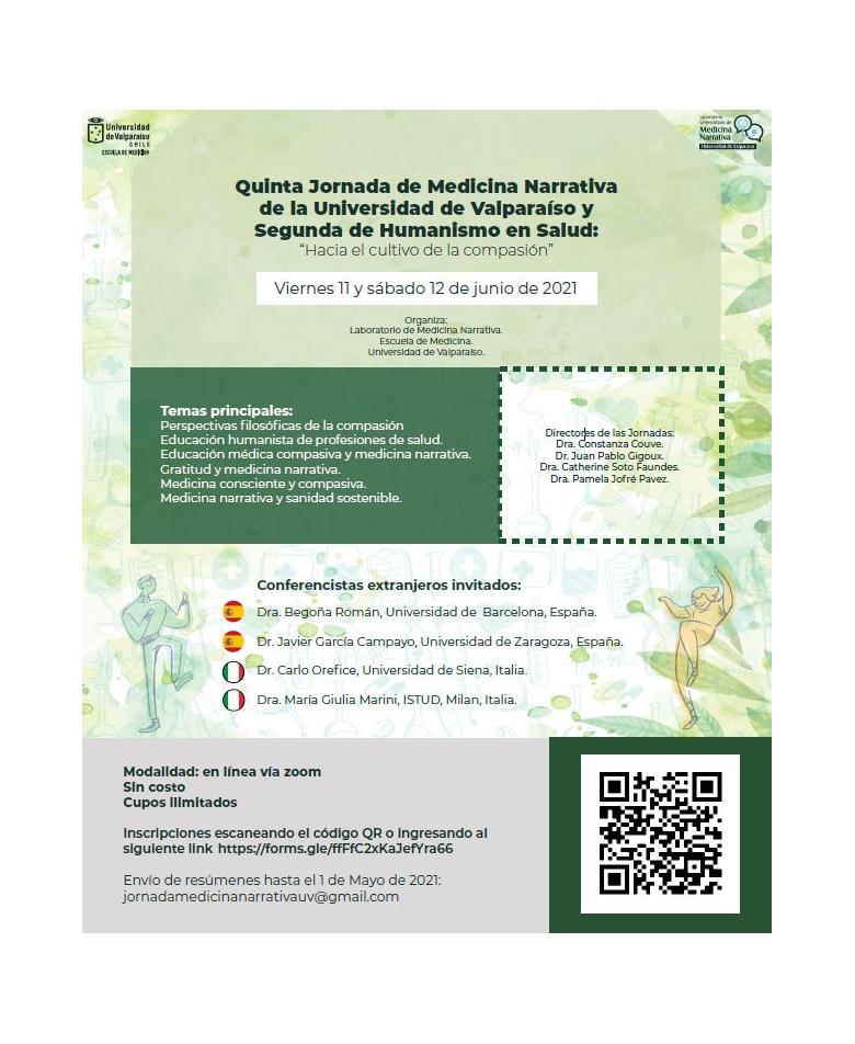 Quinta jornada de medicina narrativa