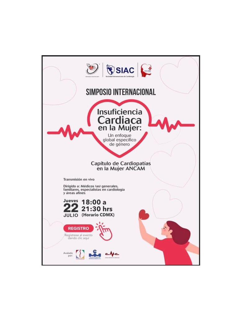Simposio internacional insuficiencia cardiaca en la mujer