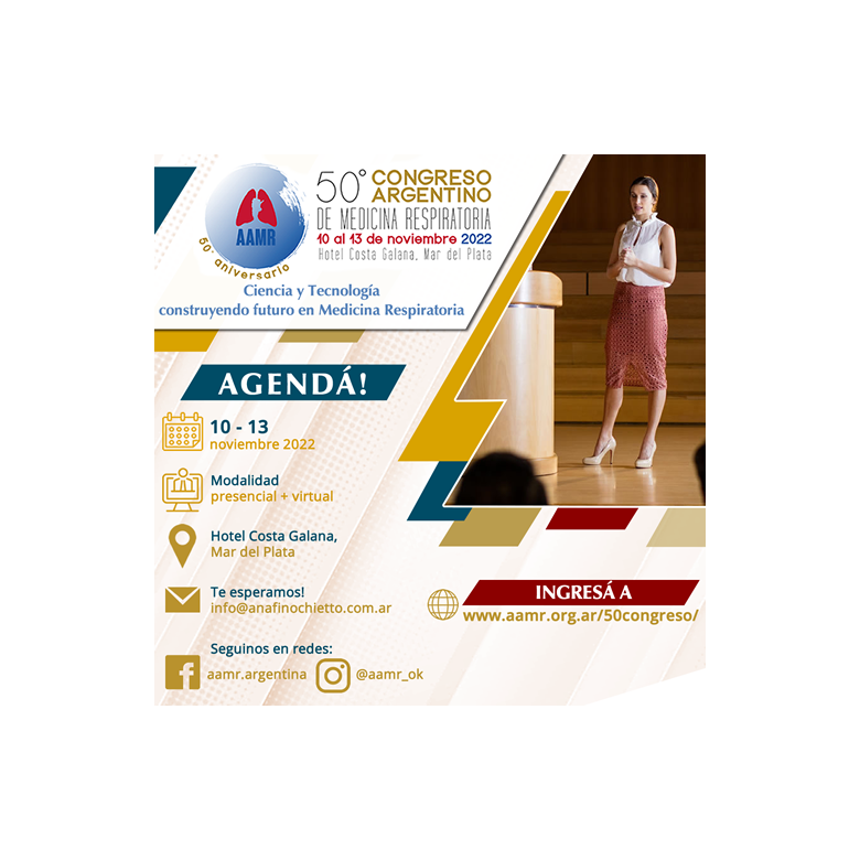50º Congreso argentino de medicina respiratoria