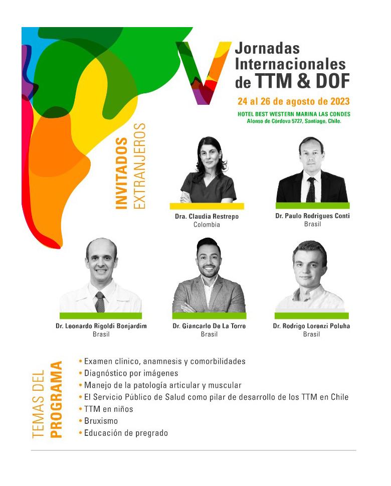 V Jornadas Internacionales de TTM & DOF