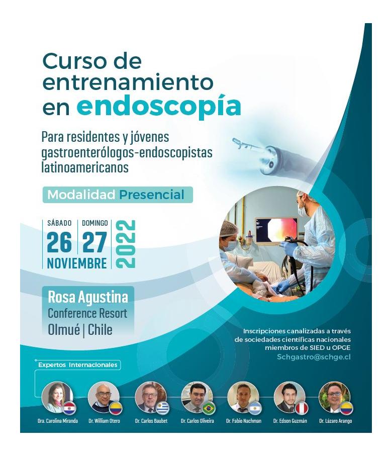 Curso de entrenamiento en endoscopía