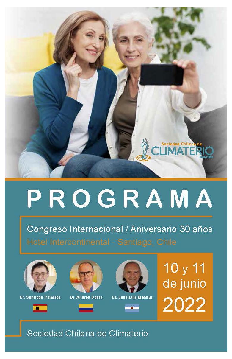 Congreso internacional de climaterio 2022