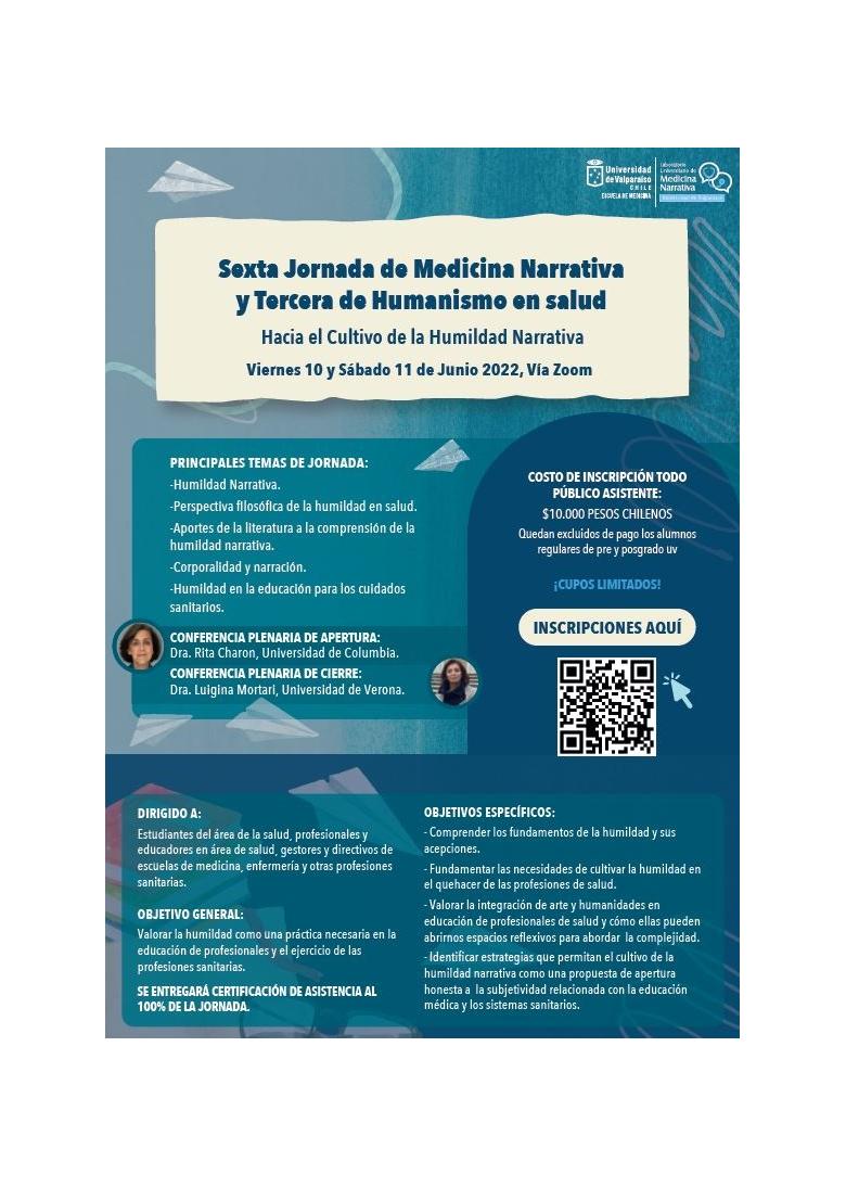 Sexta jornada de medicina narrativa