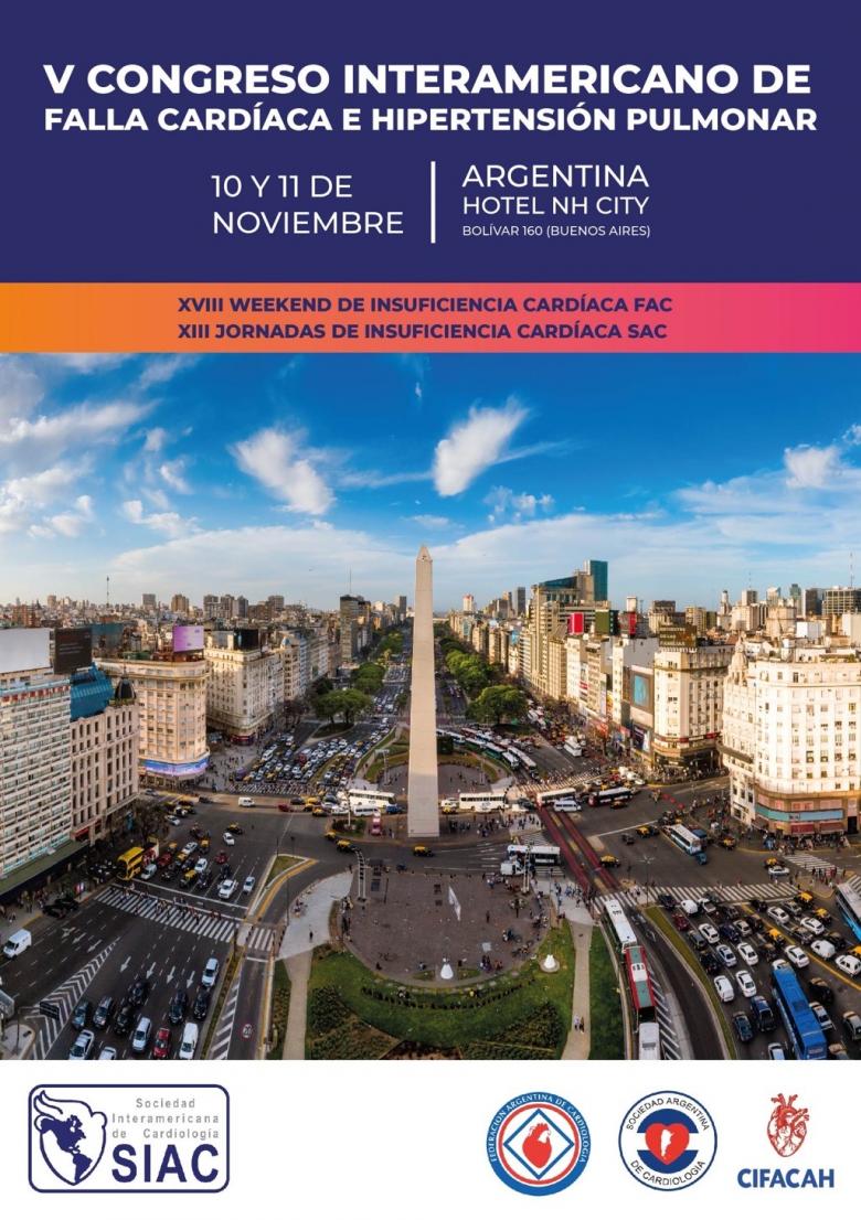V Congreso interamericano de falla cardíaca e hipertensión pulmonar (CIFACAH)