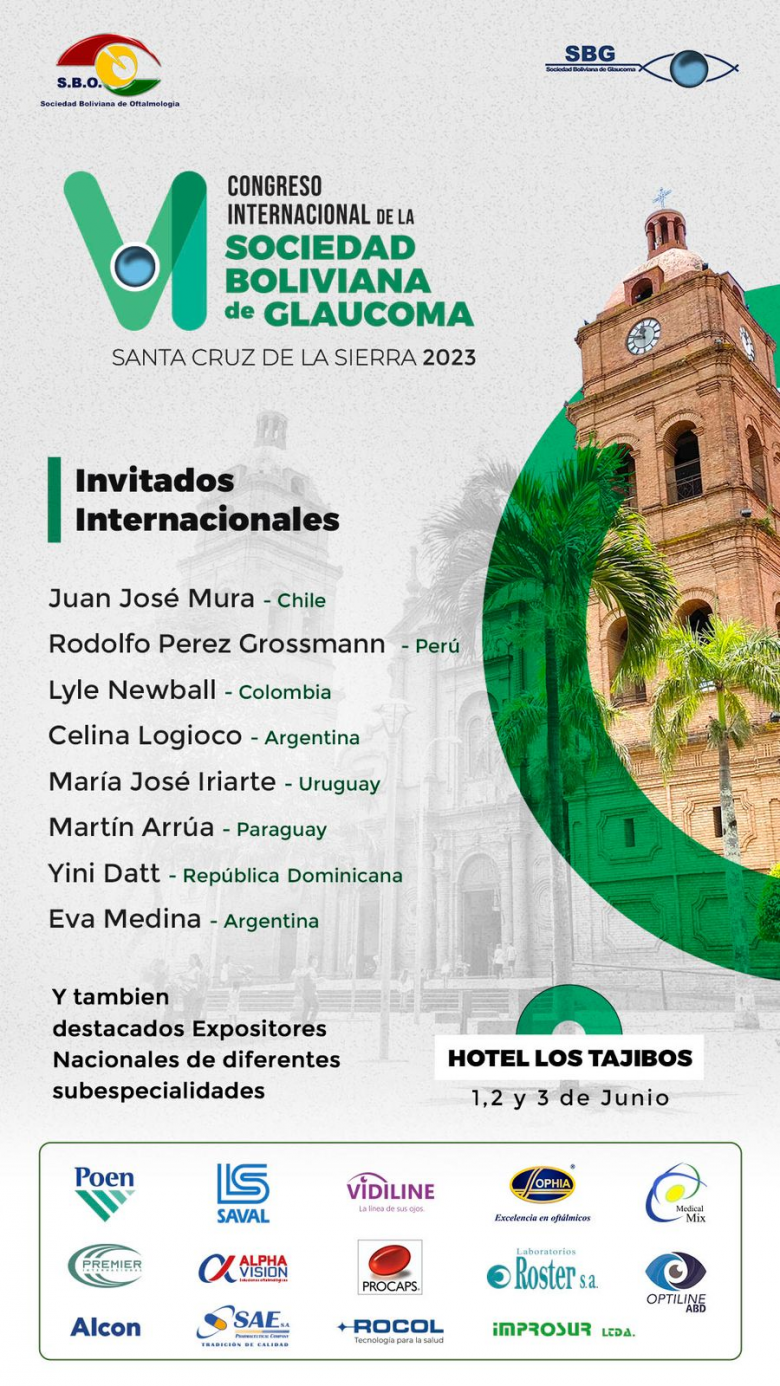 VI Congreso Internacional de la Sociedad Boliviana de Glaucoma