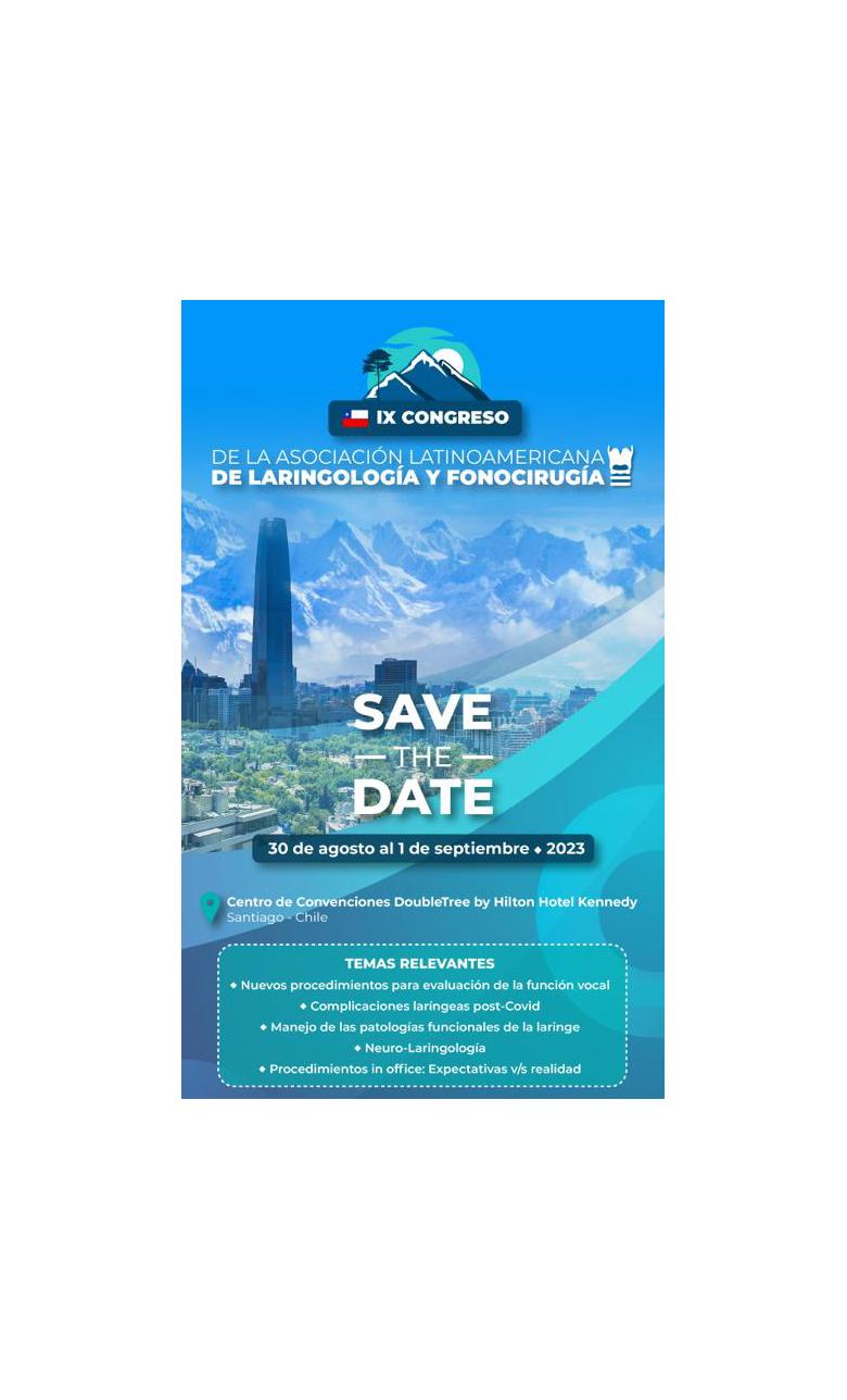 IX Congreso de la Asociación Latinoamericana de Laringología y Fonocirugía