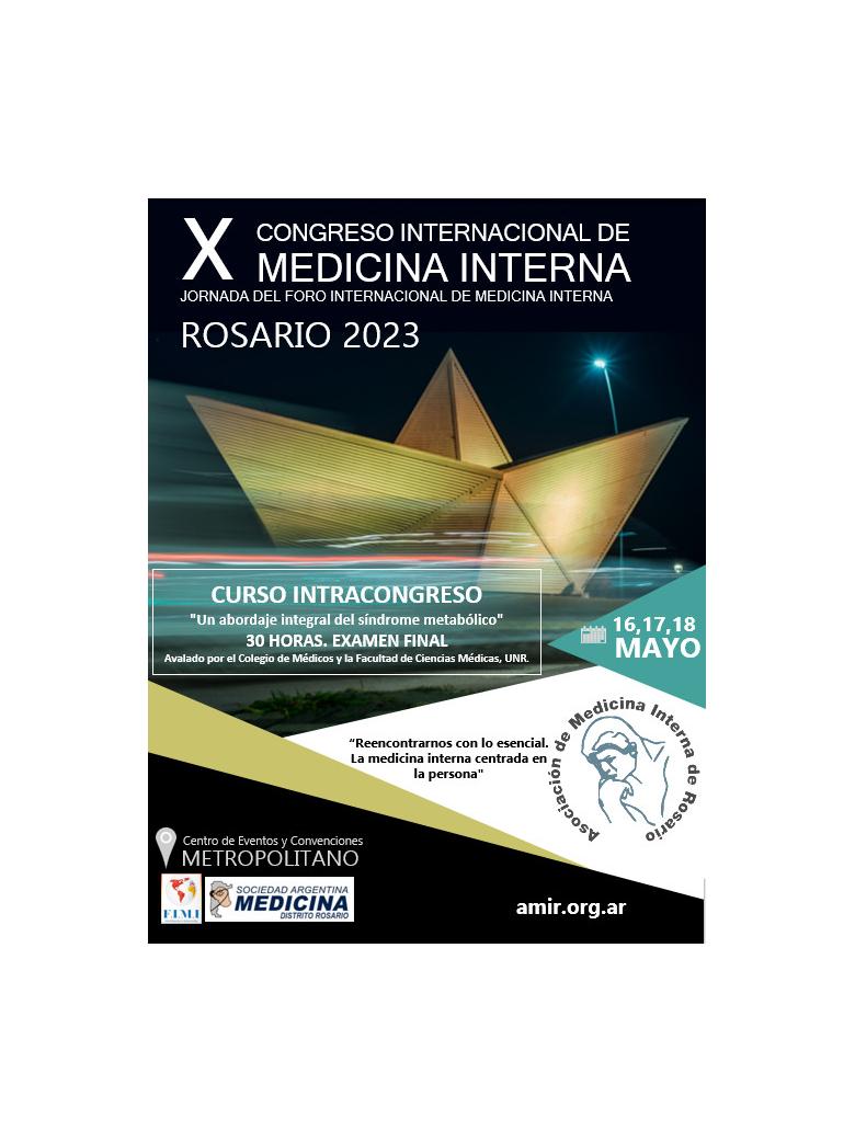 X Congreso internacional de medicina interna