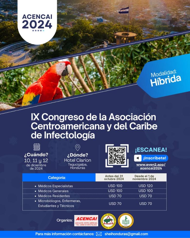 IX Congreso de la Asociación Centroamericana y del Caribe de Infectología