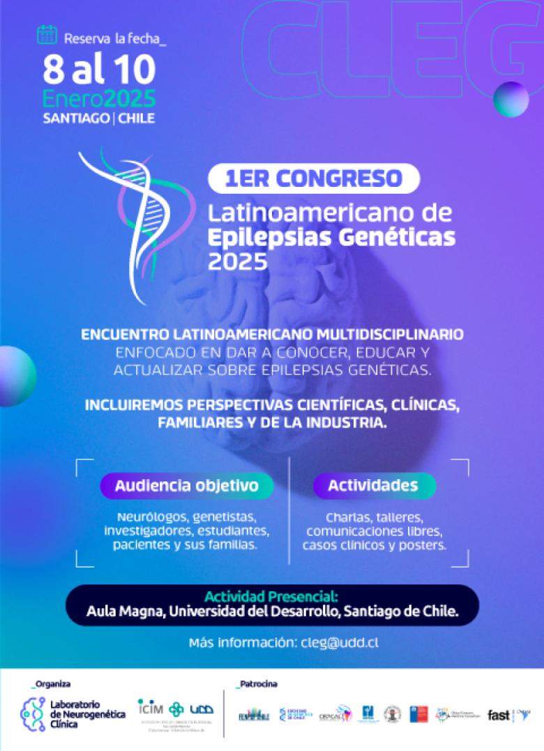 1er Congreso Latinoamericano de Epilepsias Genéticas