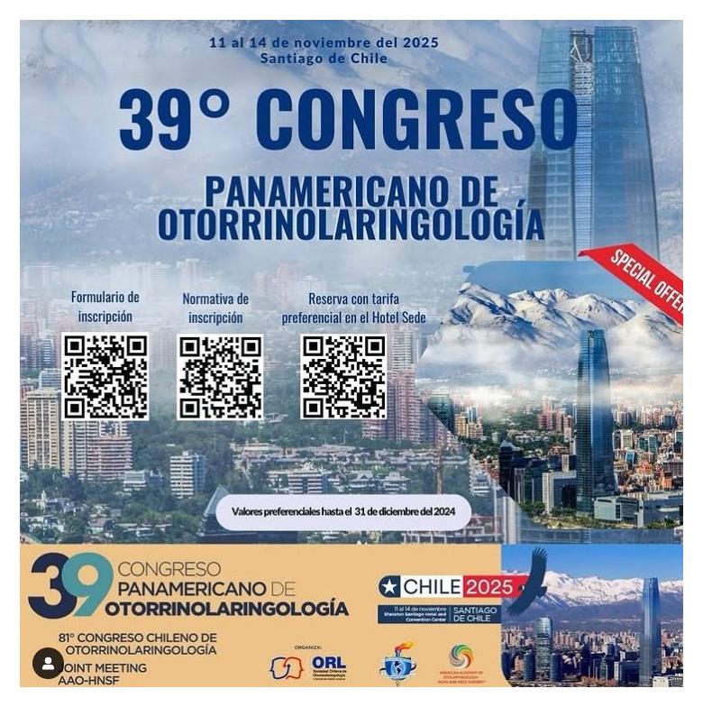 XXXIX Congreso Panamericano de Otorrinolaringología