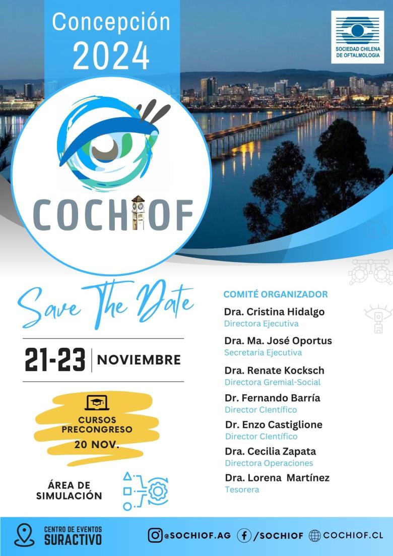 XXIV Congreso Chileno de Oftalmología - COCHIOF 2024