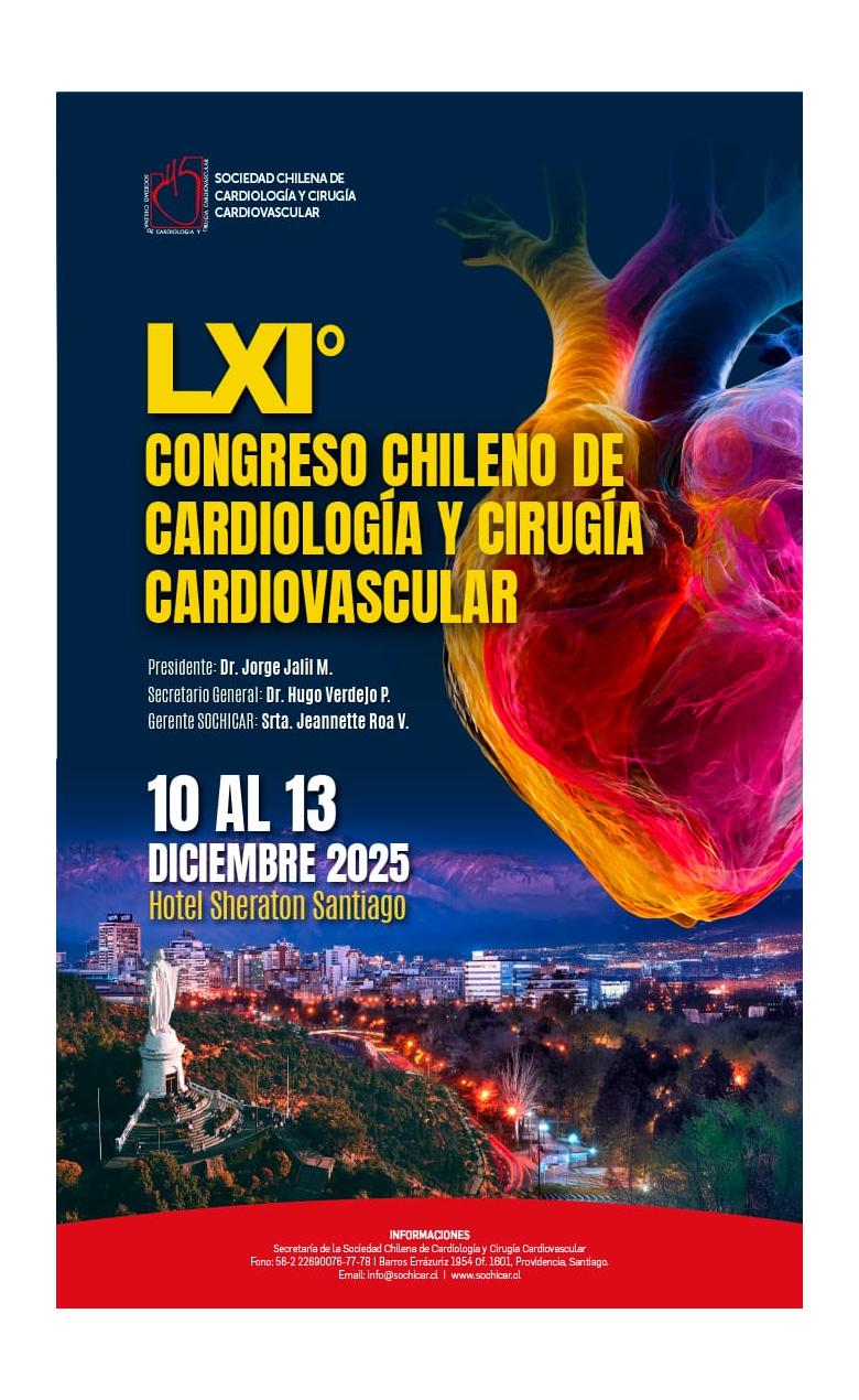 LXI Congreso Chileno de Cardiología y Cirugía Cardiovascular