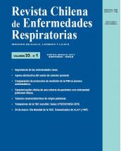 Revista Chilena de Enfermedades Respiratorias