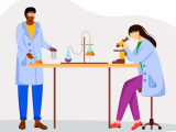Tejido óseo de laboratorio